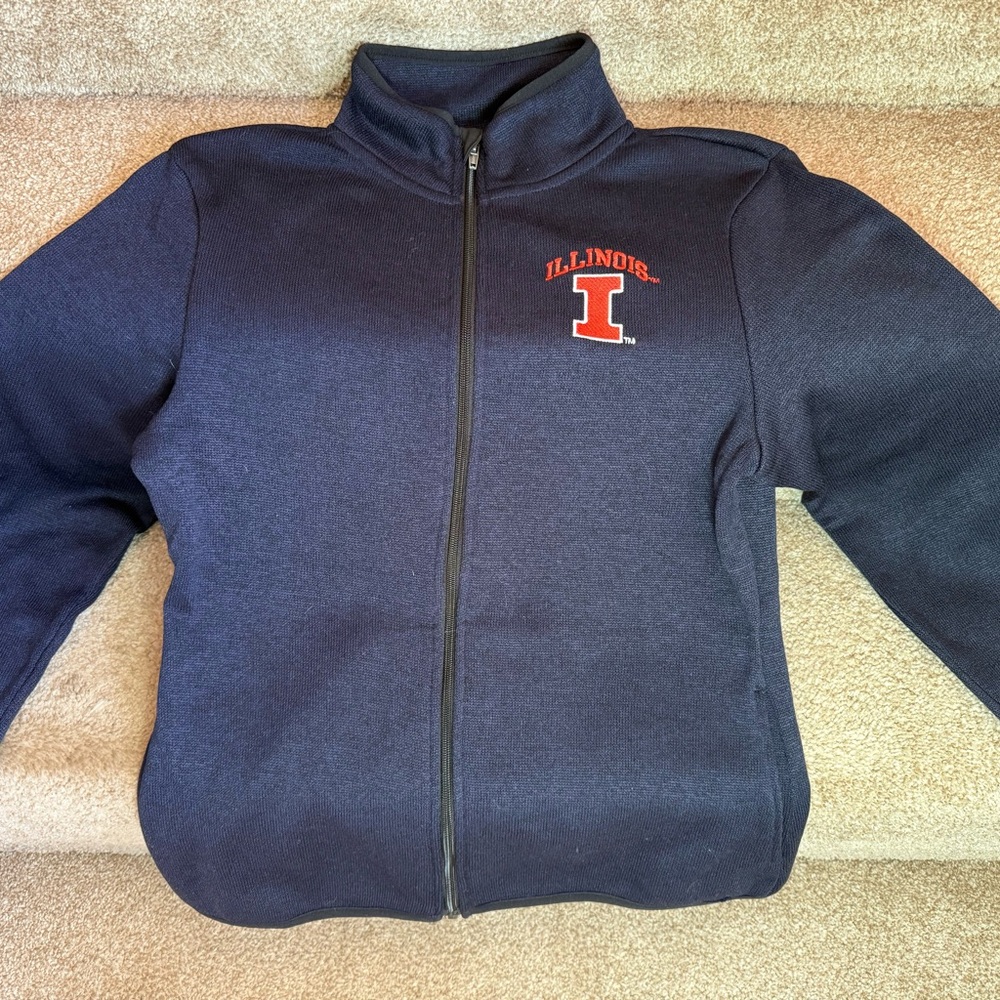 Illinois Women's Navy Jacket